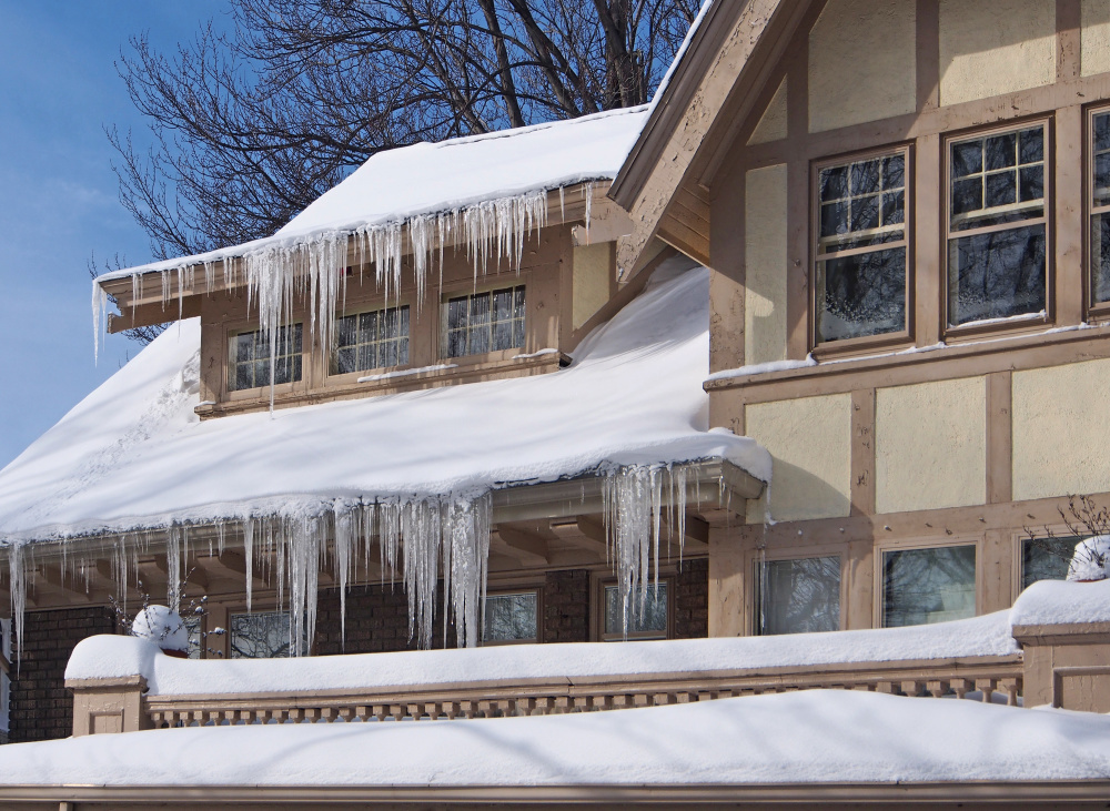An Ice Dam on Your Roof Can Cause Leaking and Damage DC Eager Emergency Services